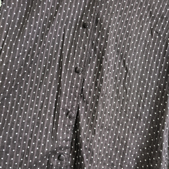 polkadot button down blouse - Picture 6 of 6